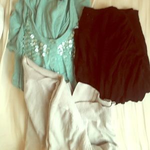 Three short sleeve cardigans for the price of one